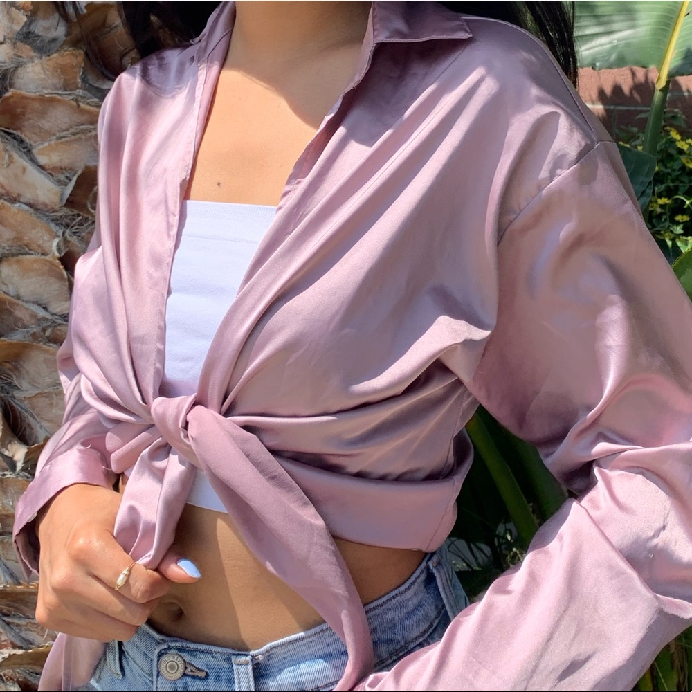 Cute wrap top